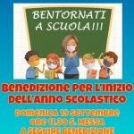 Benedizione anno scolastico